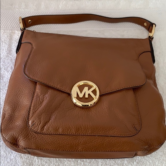 Michael Kors Handbags - #sold# Michael Kors brown leather shoulder bag